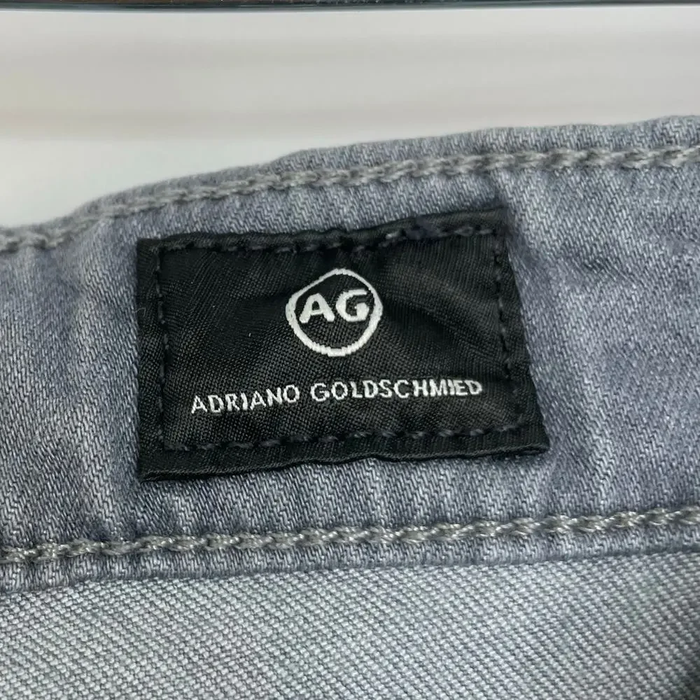 AG Adriano Goldschmied The High-Rise Stevie Ankle slim straight ankle size 27R